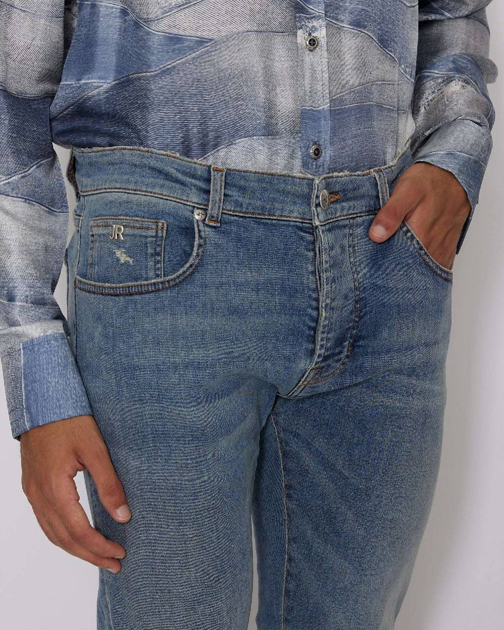 John Richmond Jeans slim con lavaggio effetto used Soddisfazione Garantita