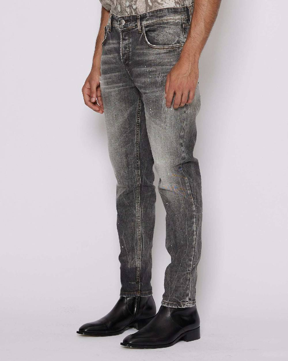 John Richmond Jeans slim con lavaggio a contrasto Qualità Garantita