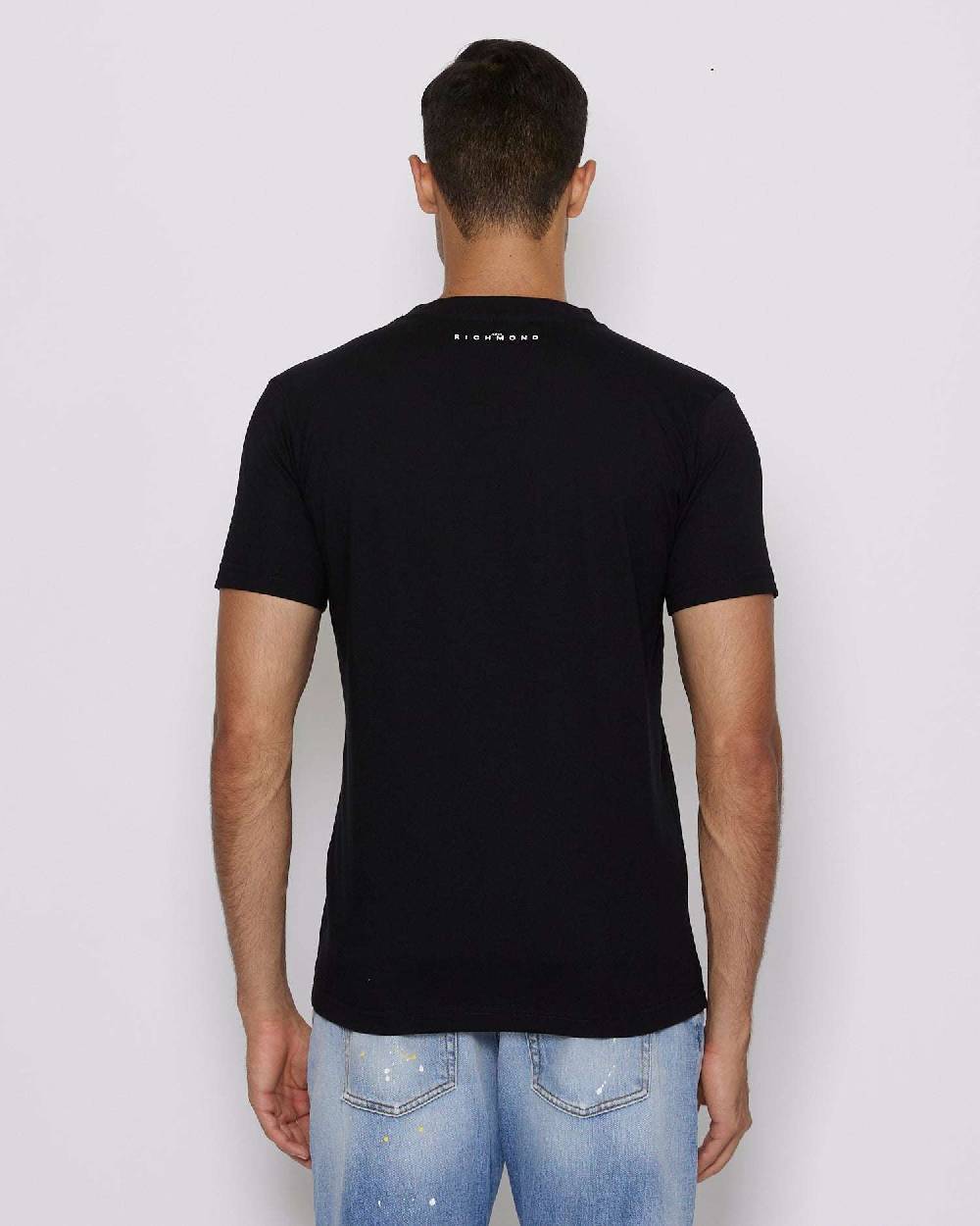 John Richmond T-shirt con logo sul davanti Consegna Veloce