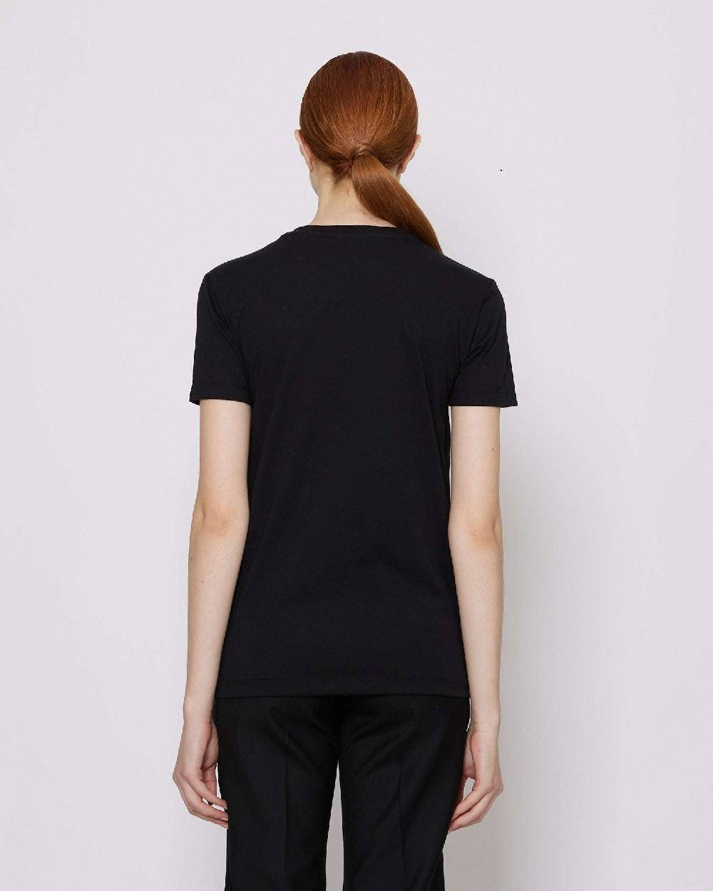 John Richmond T-shirt regolare con logo applicato sul davanti Sottocosto