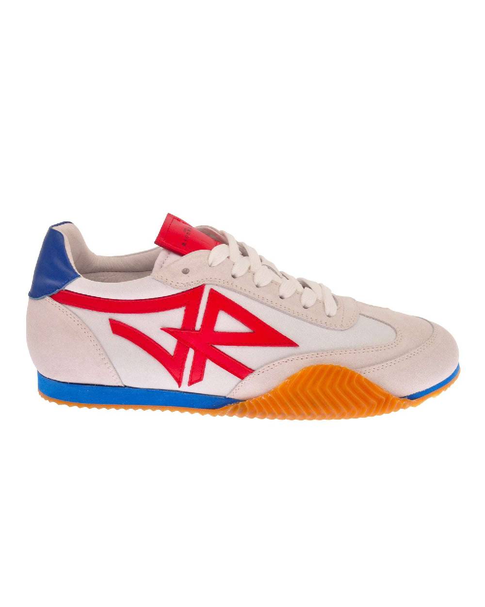 John Richmond Sneakers tricolor con logo JR laterale Offerta