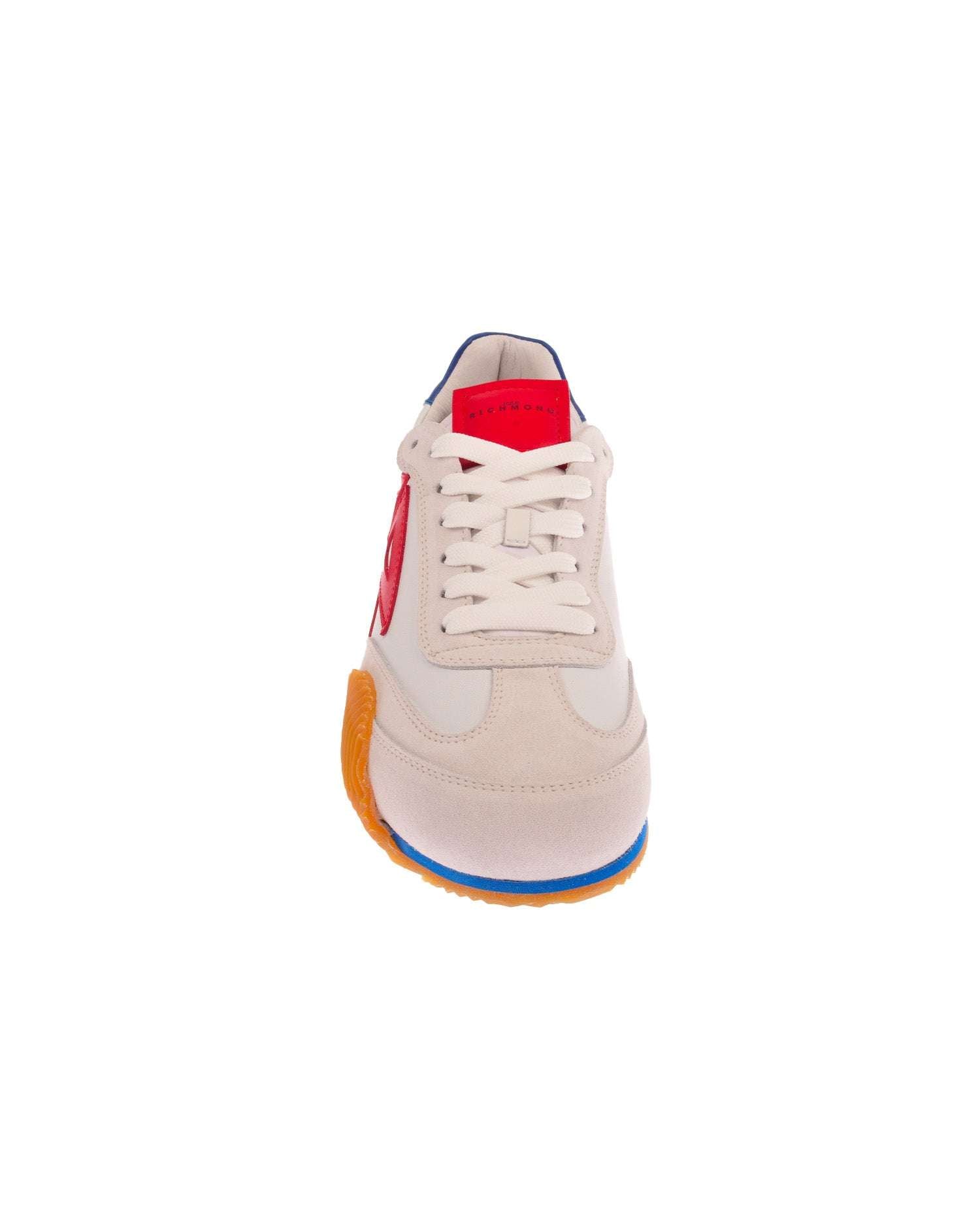 John Richmond Sneakers tricolor con logo JR laterale Offerta