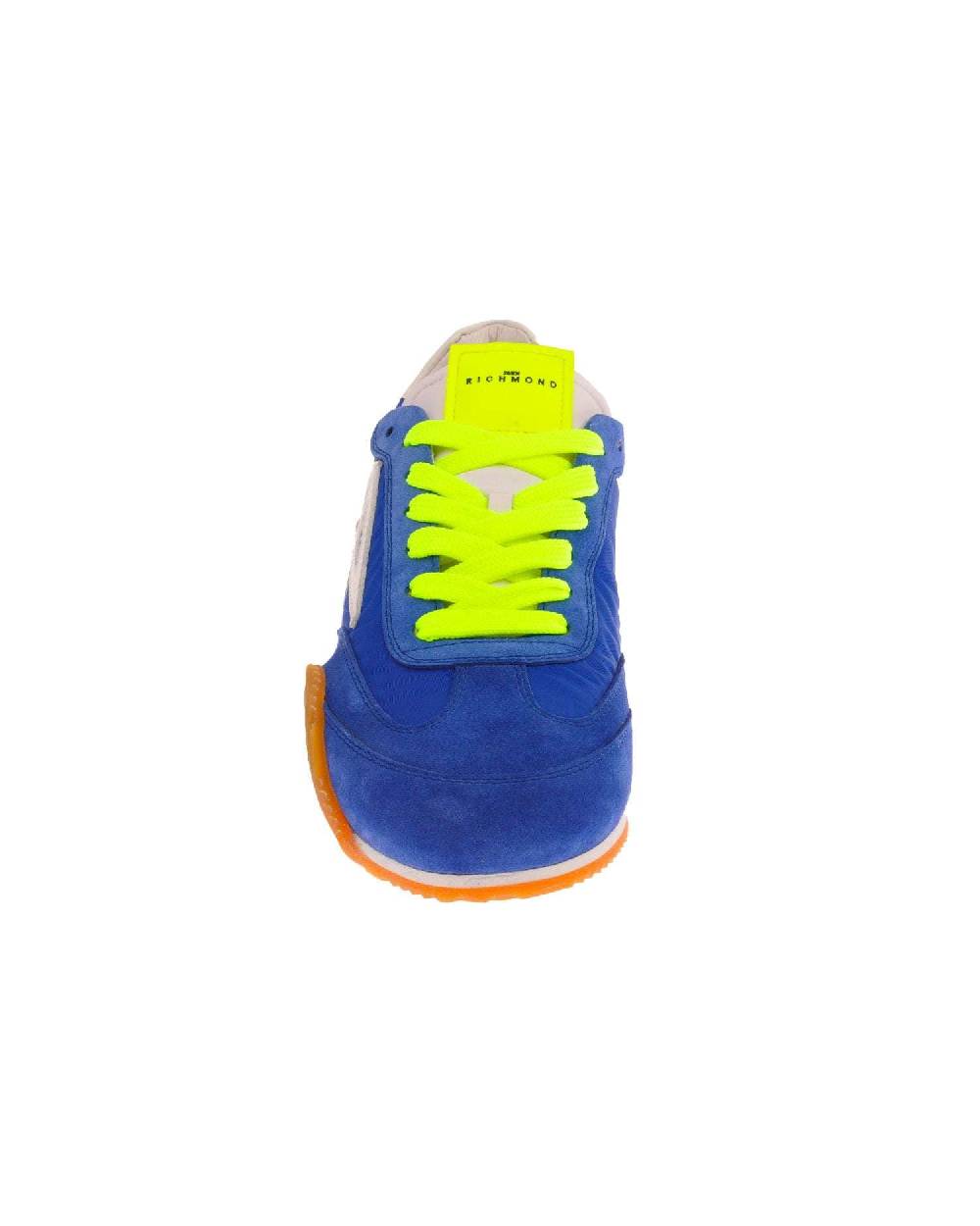 John Richmond Sneakers tricolor con logo laterale Economico