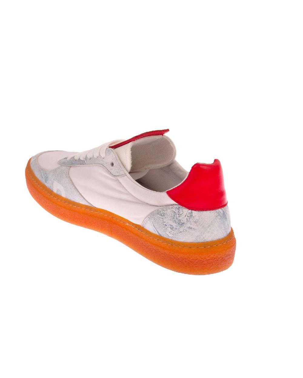 John Richmond Sneakers tricolor con logo laterale In Vendita