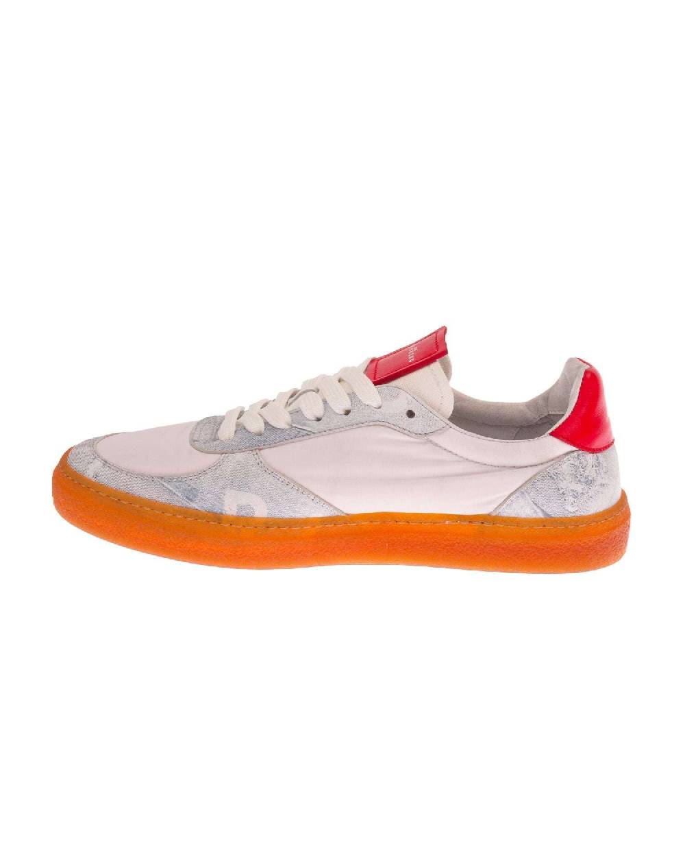 John Richmond Sneakers tricolor con logo laterale In Vendita