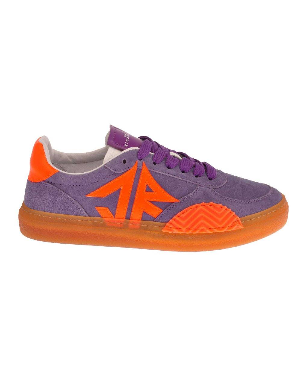 John Richmond Sneakers in pelle scamosciata con logo Saldi