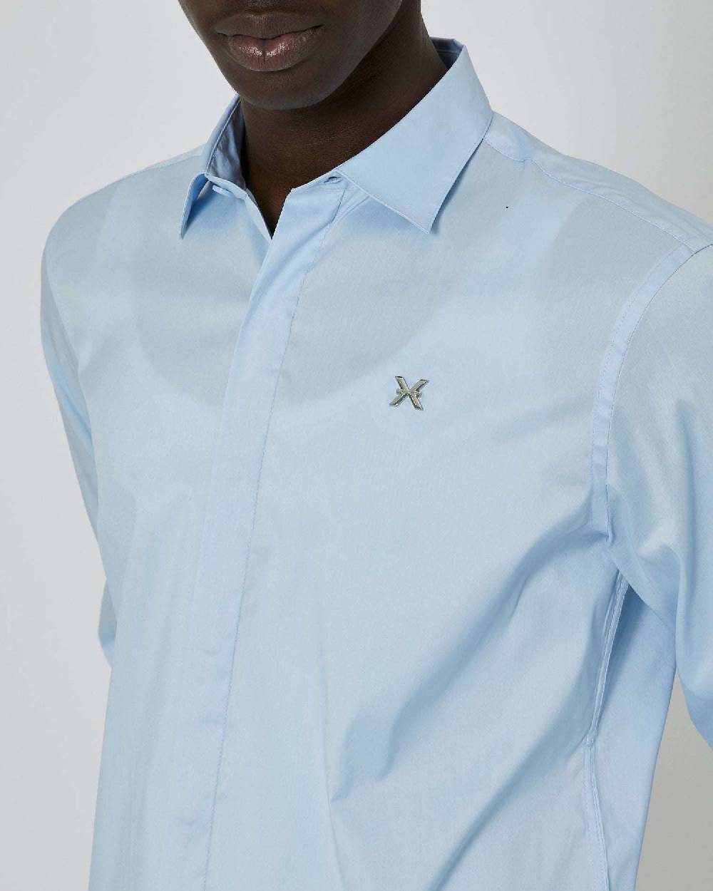 John Richmond Camicia con logo ricamato Vendita
