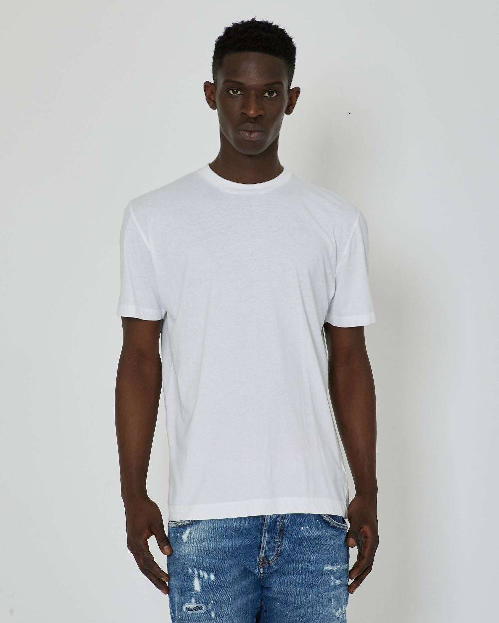 John Richmond T-shirt con stampa applicata sul retro Qualità Garantita