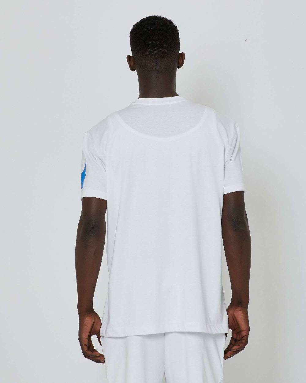 John Richmond T-shirt basic con logo applicato sulla manica Negozi Online
