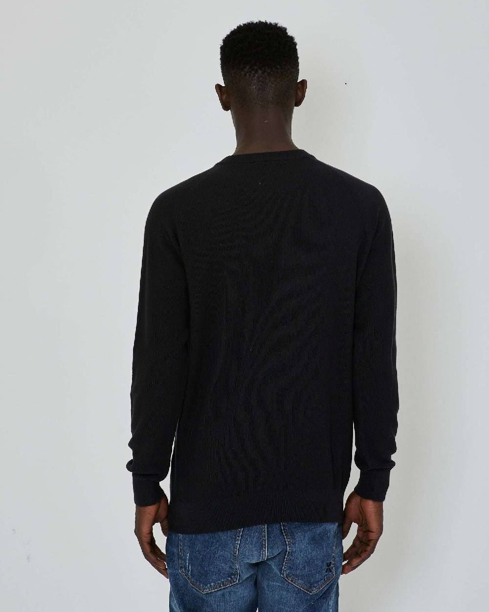 John Richmond Maglia con logo ricamato tone sur tone Fino Al -60%