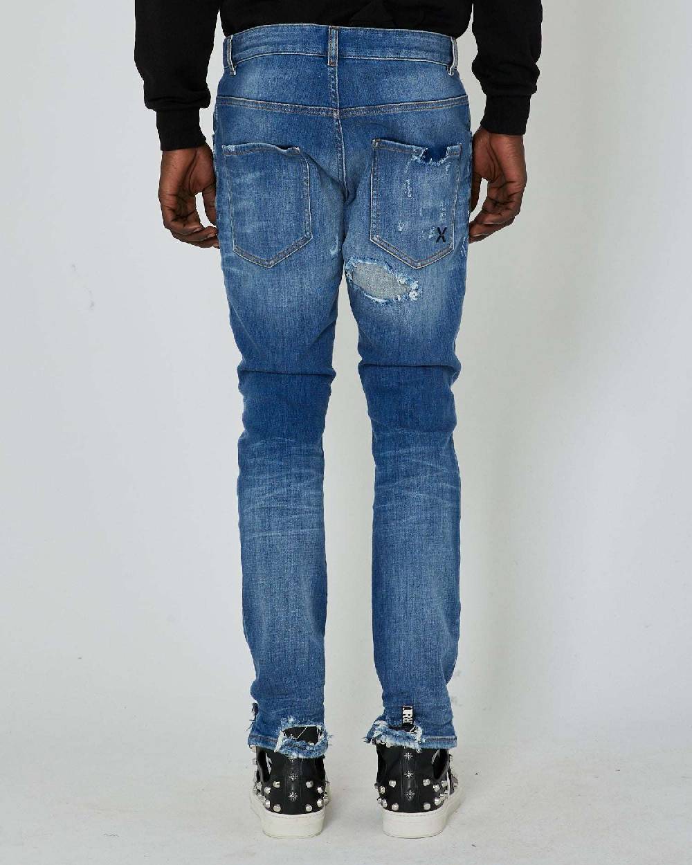 John Richmond Jeans slim con strappi sul davanti I Più Venduti