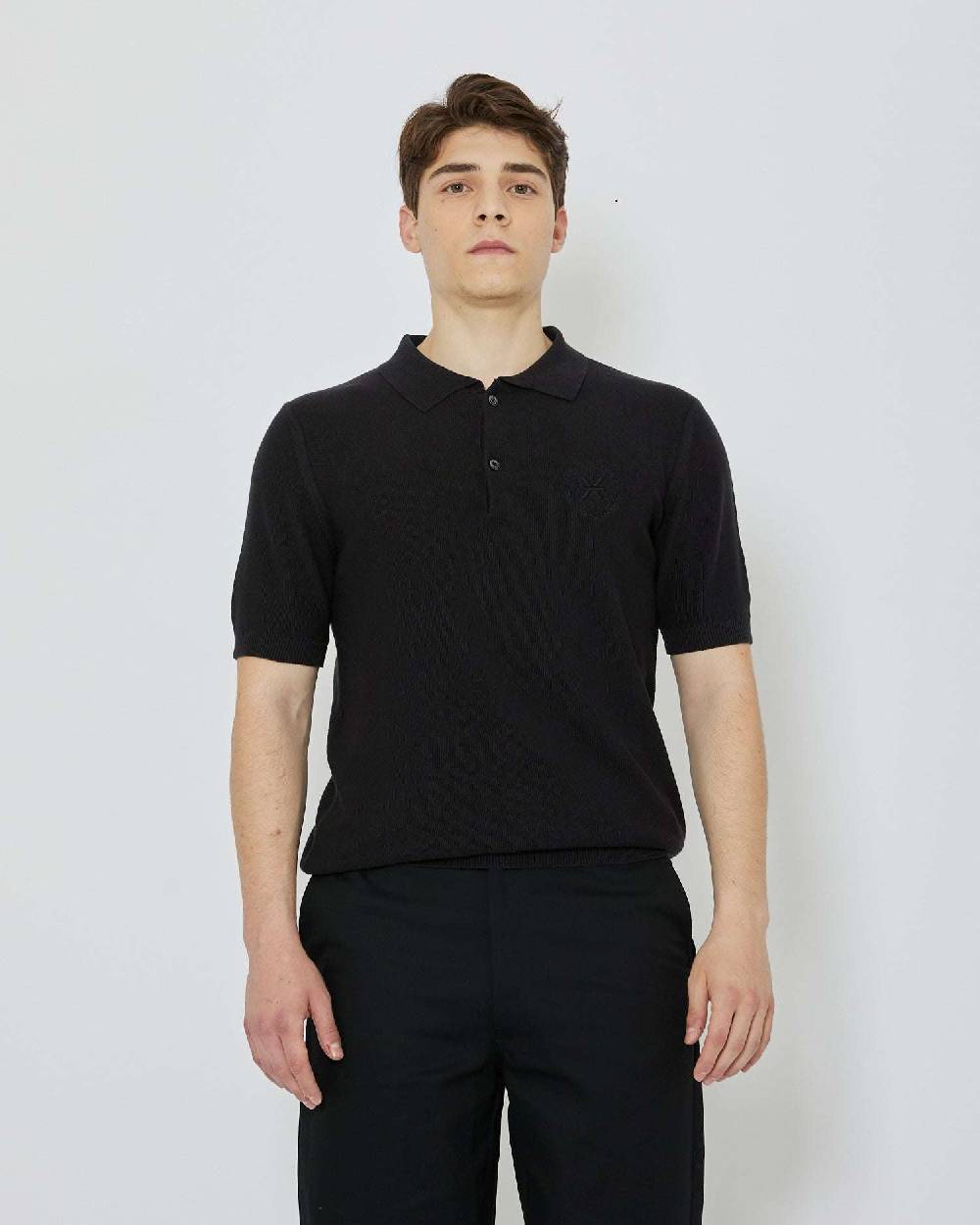 John Richmond Maglia a polo con logo ricamato sul davanti In Saldo