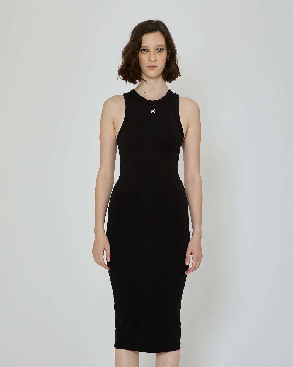John Richmond Abito midi con logo frontale Moda