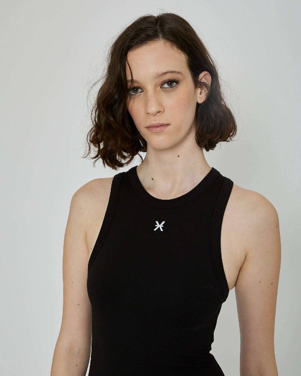 John Richmond Abito midi con logo frontale Moda