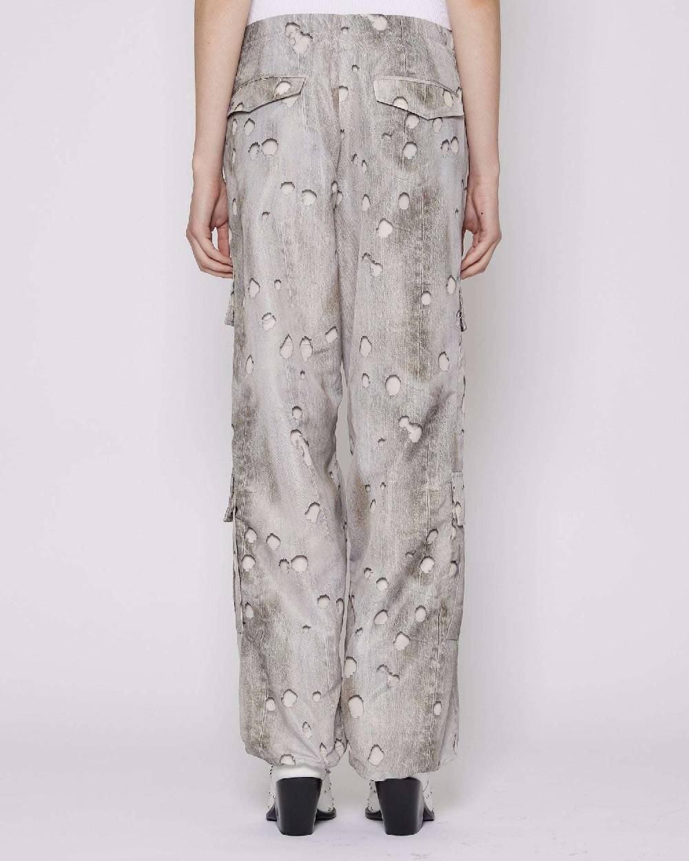 John Richmond Pantaloni regular con pattern Prezzo Ridotto
