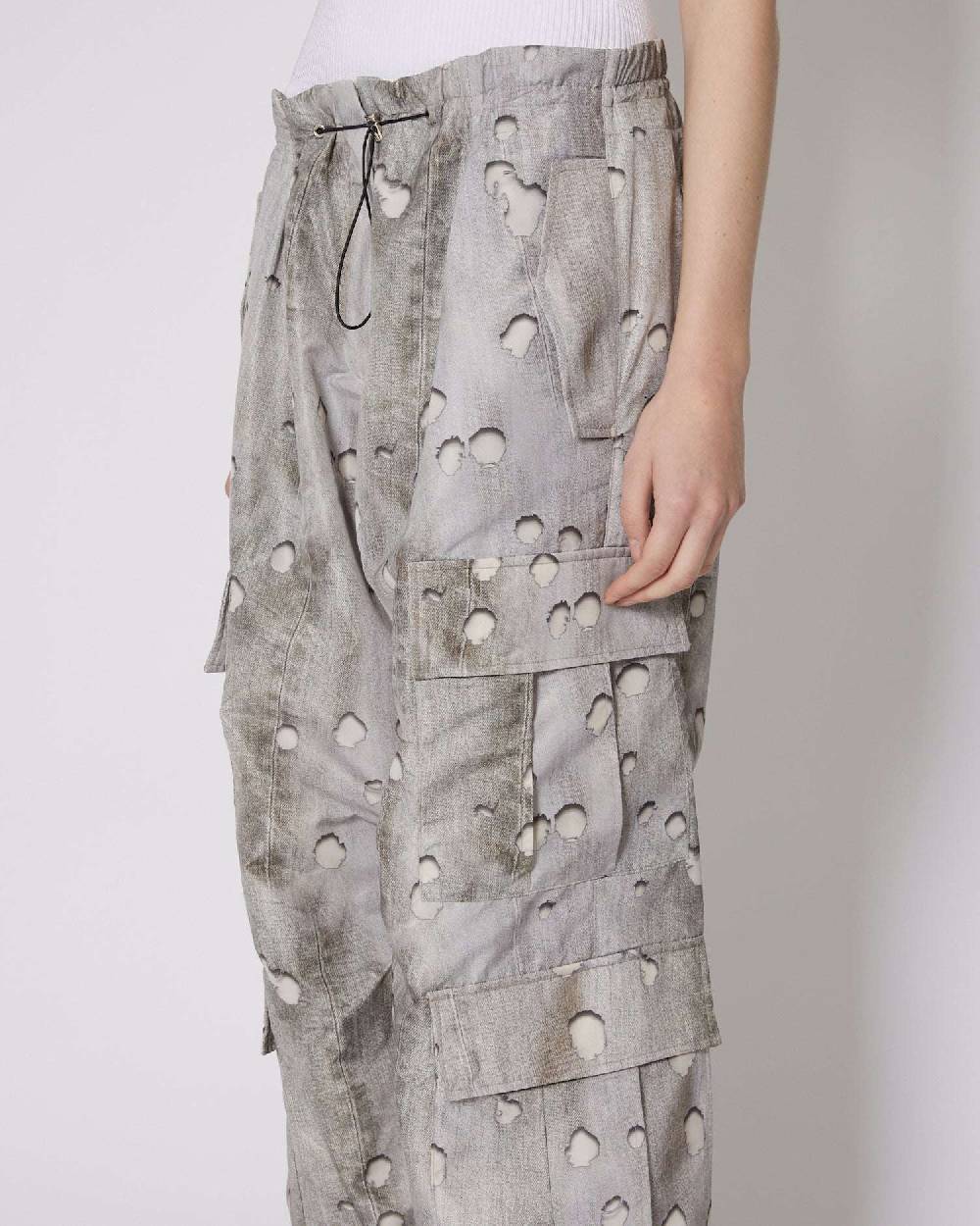 John Richmond Pantaloni regular con pattern Prezzo Ridotto