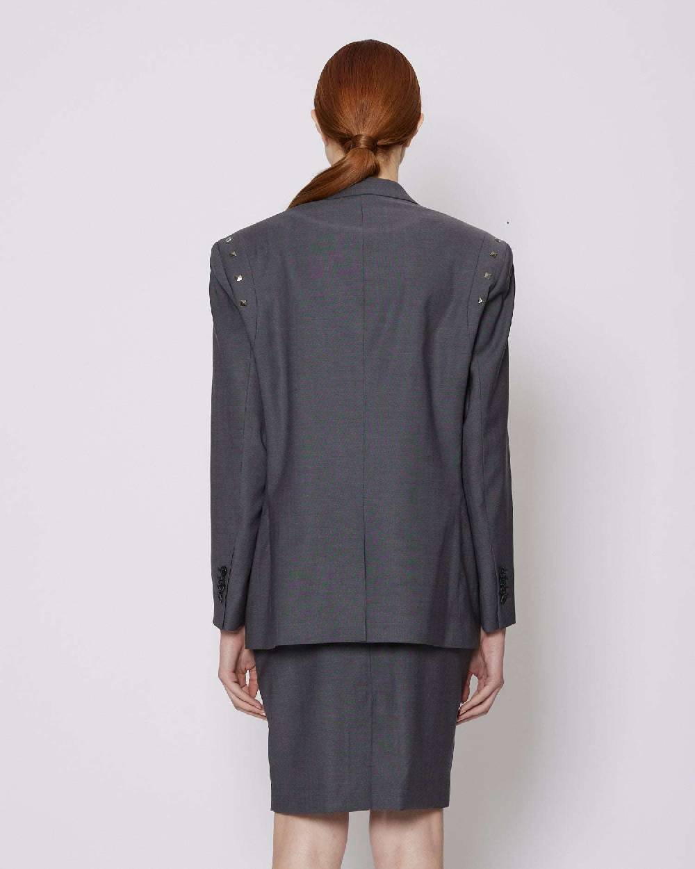John Richmond Blazer monopetto con applicazioni metalliche In Vendita
