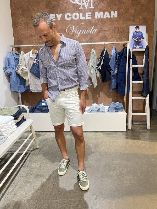 JCM Jey Coleman Camicia uomo slim fit fantasy Luca Argentieri Offerta settimanale
