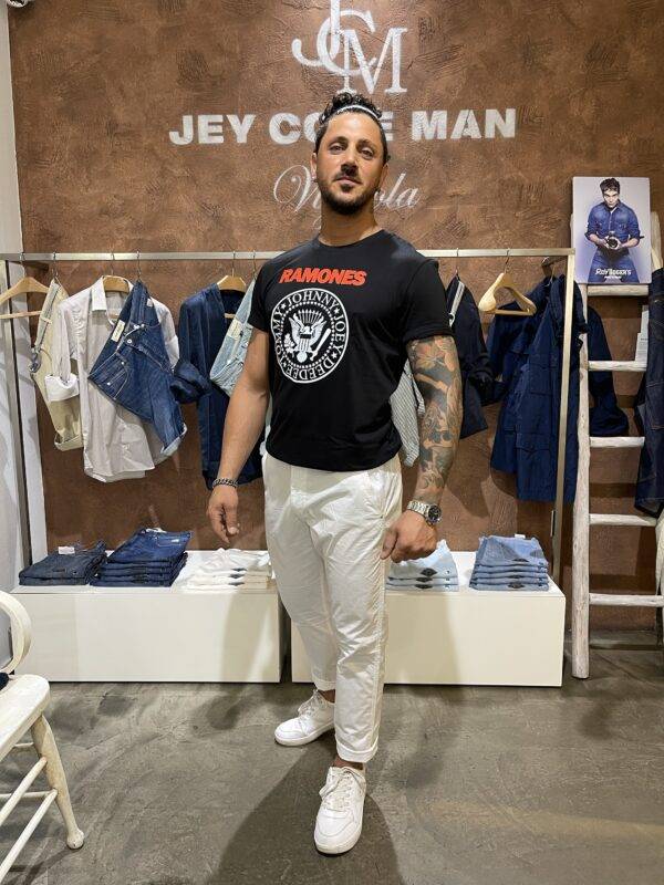 JCM Jey Coleman T-shirt unisex estiva con stampa CHT22 Soddisfazione Garantita