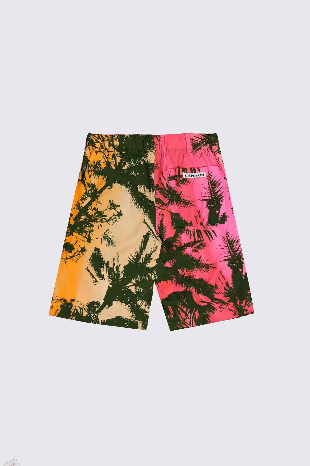 Laneus Laneus bermuda palm print Sottocosto