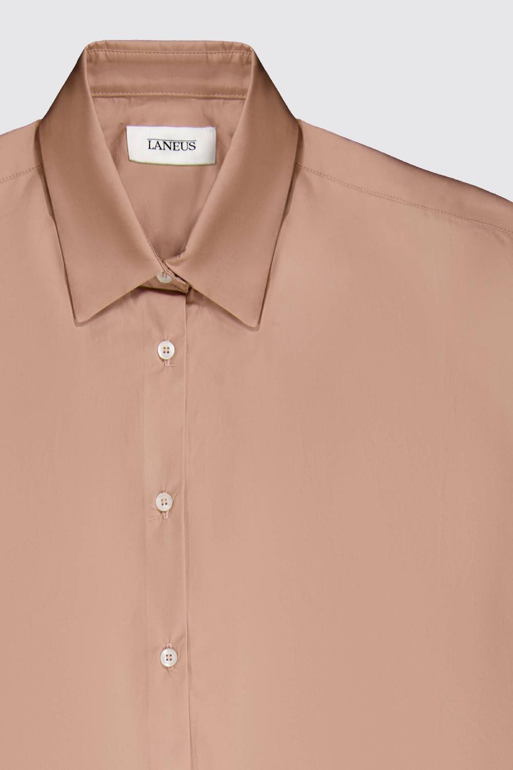 Laneus Laneus camicia oversize skin classic con bottoni logati Presa