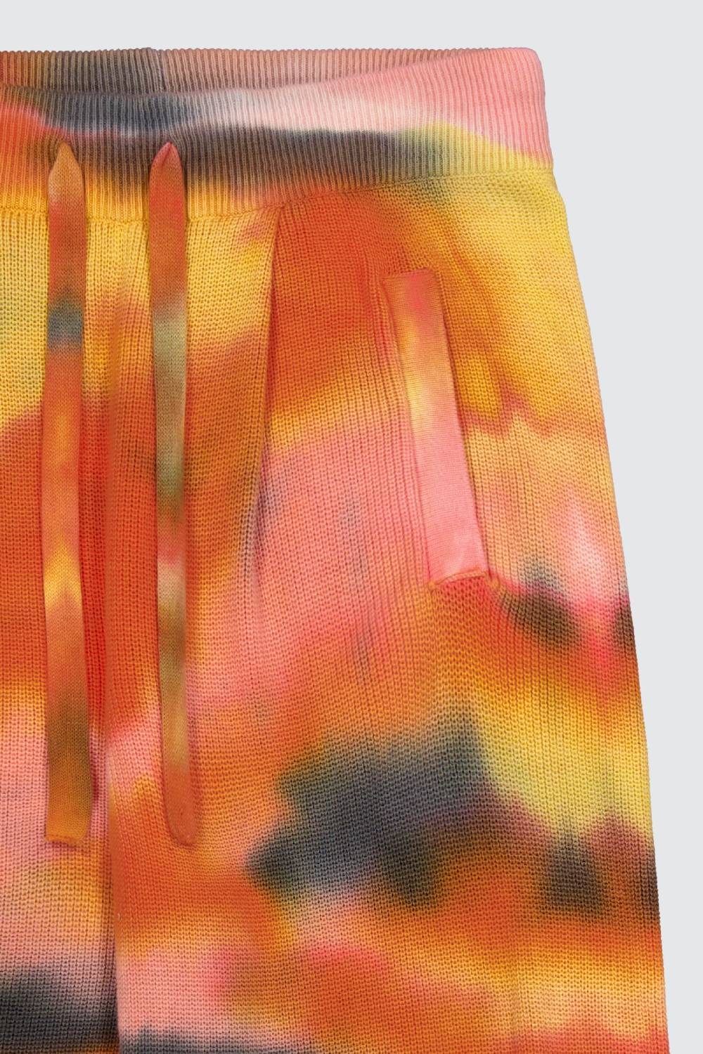 Laneus Laneus pantaloni in maglia effetto tie dye Economico