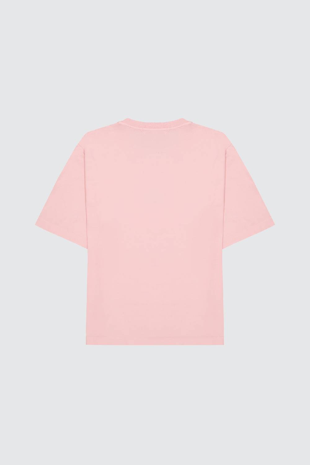 Laneus Laneus pink t-shirt con studded lettering 2025