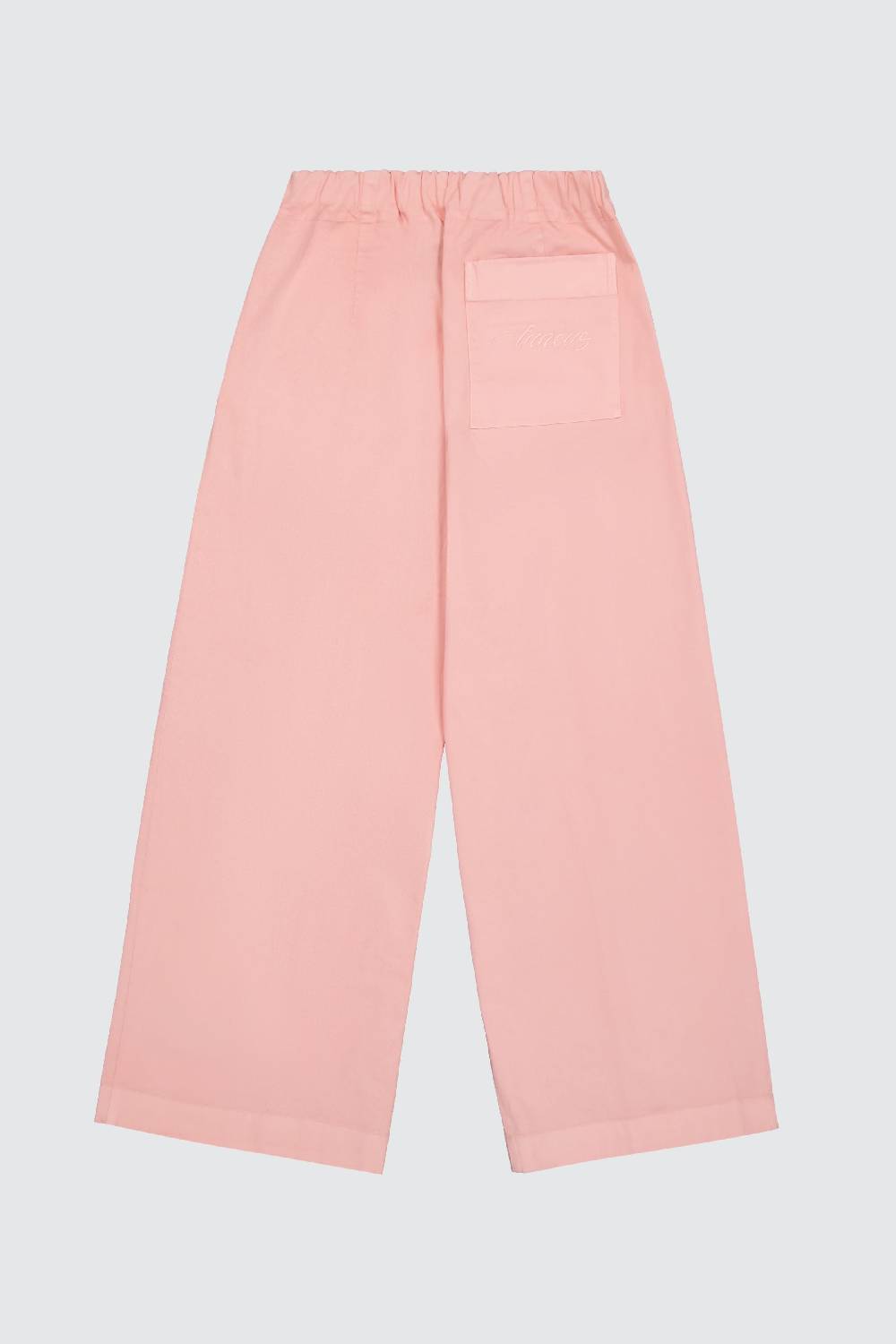 Laneus Laneus pantaloni pink loose fit a vita alta Nuovo