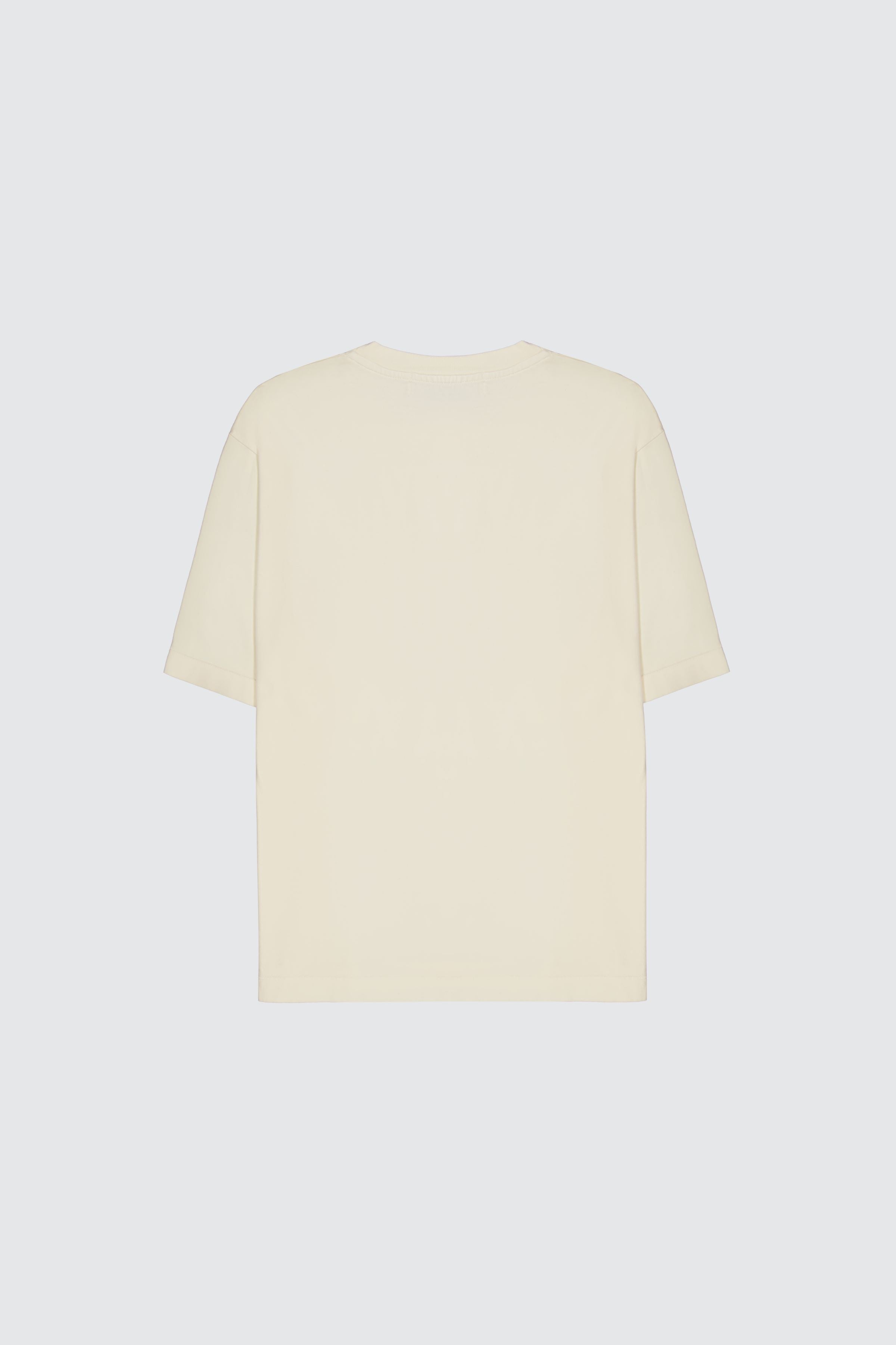 Laneus Laneus milk t-shirt palm printed logo Qualità