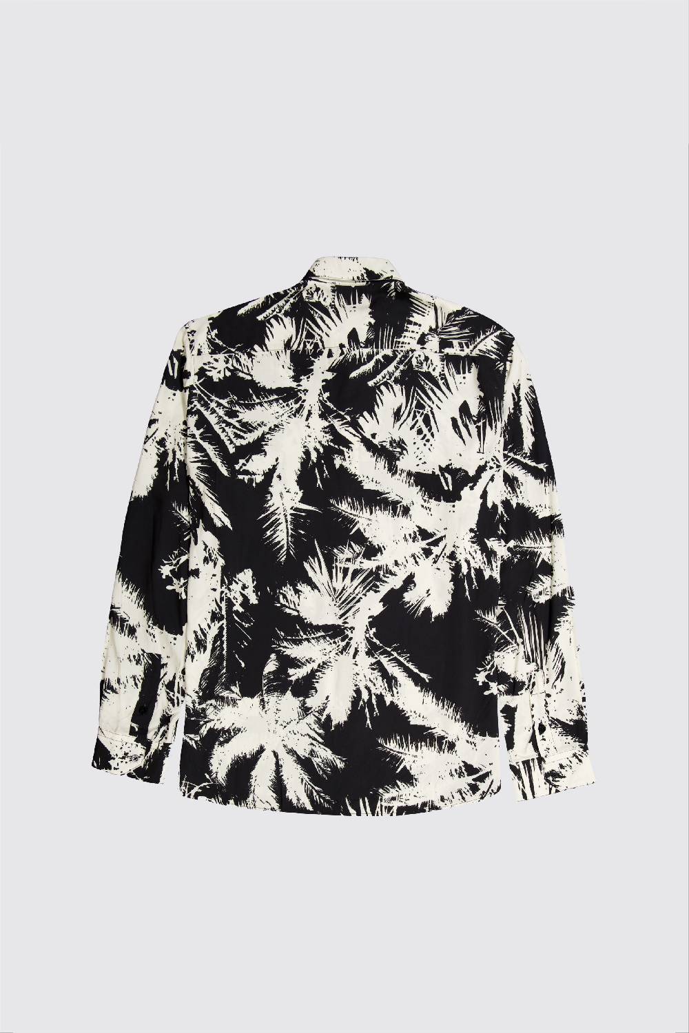 Laneus Laneus camicia a manica lunga palm print Convenienza