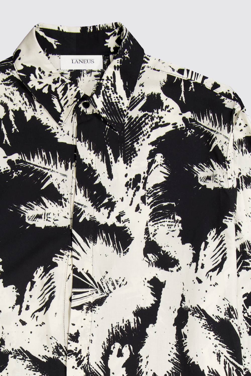 Laneus Laneus camicia a manica lunga palm print Convenienza