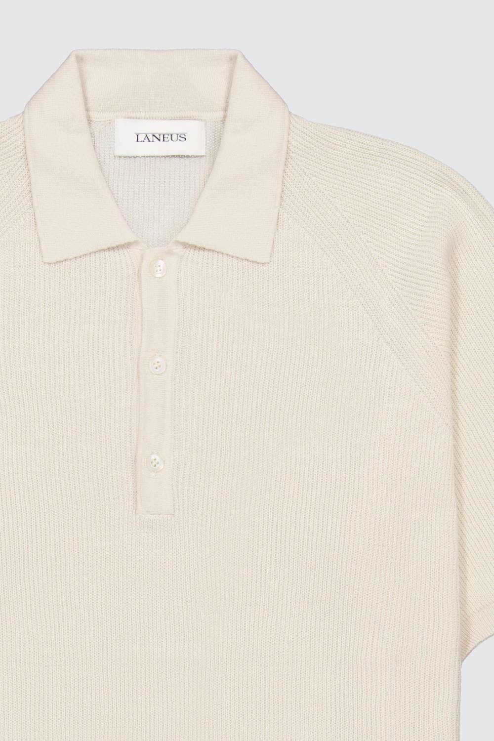 Laneus Laneus polo in maglia con bottoni Economico