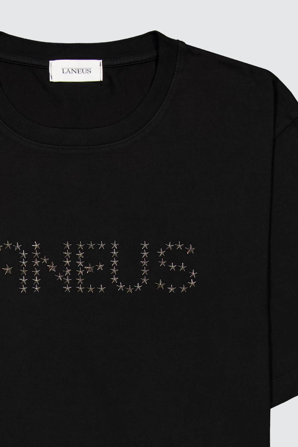 Laneus Laneus t-shirt con lettering studded Hotsell