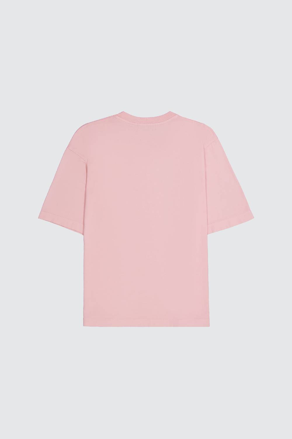 Laneus Laneus pink t-shirt palm printed logo Nuova