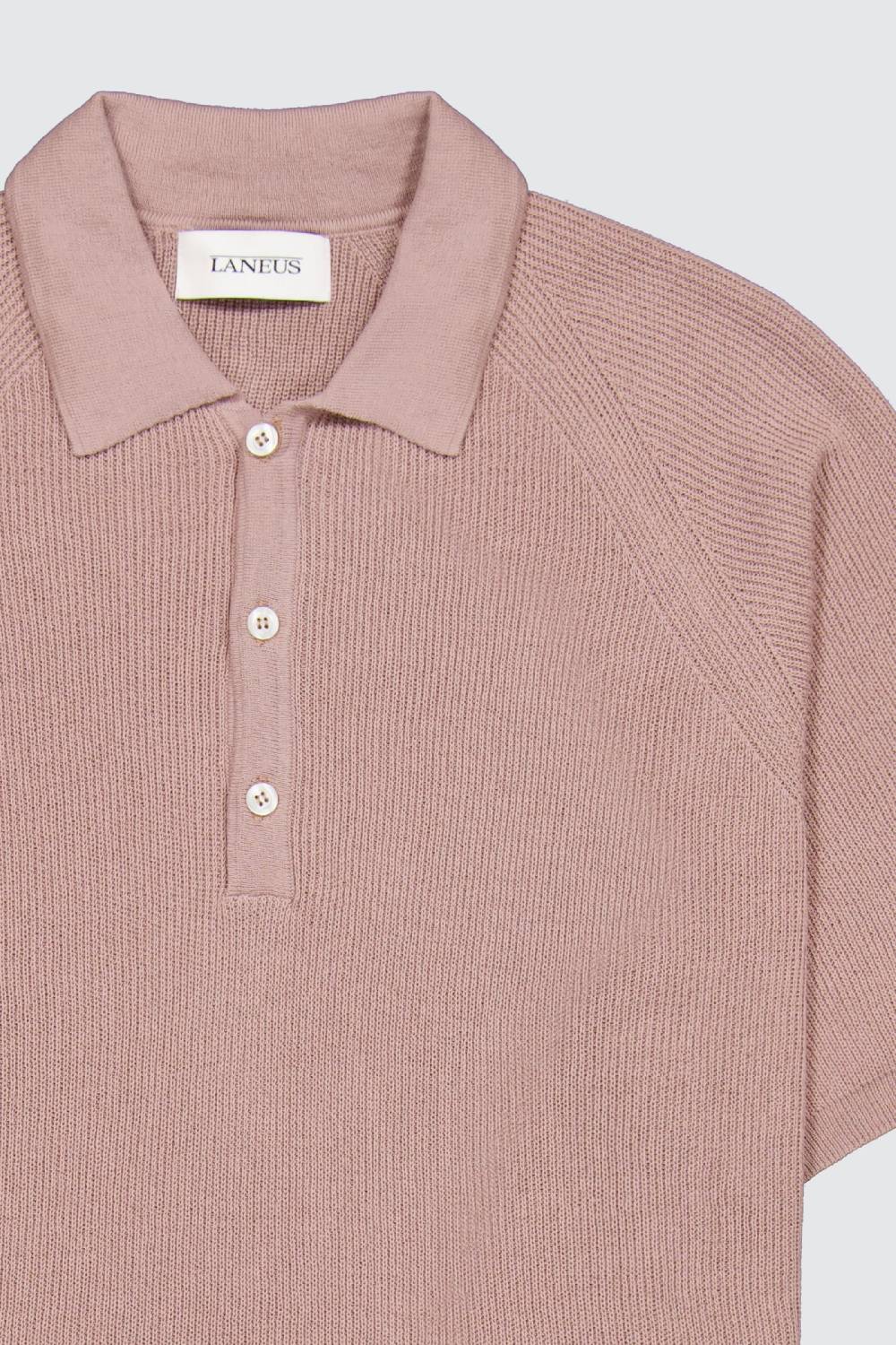 Laneus Laneus polo glacee in maglia con bottoni Promozione