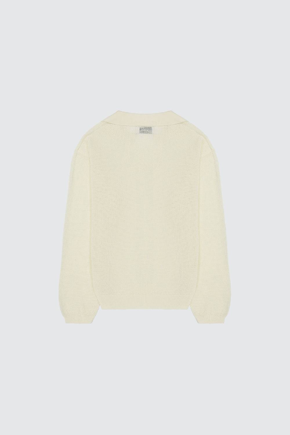 Laneus Laneus polo in mesh con scollo a V Spedizione Gratuita
