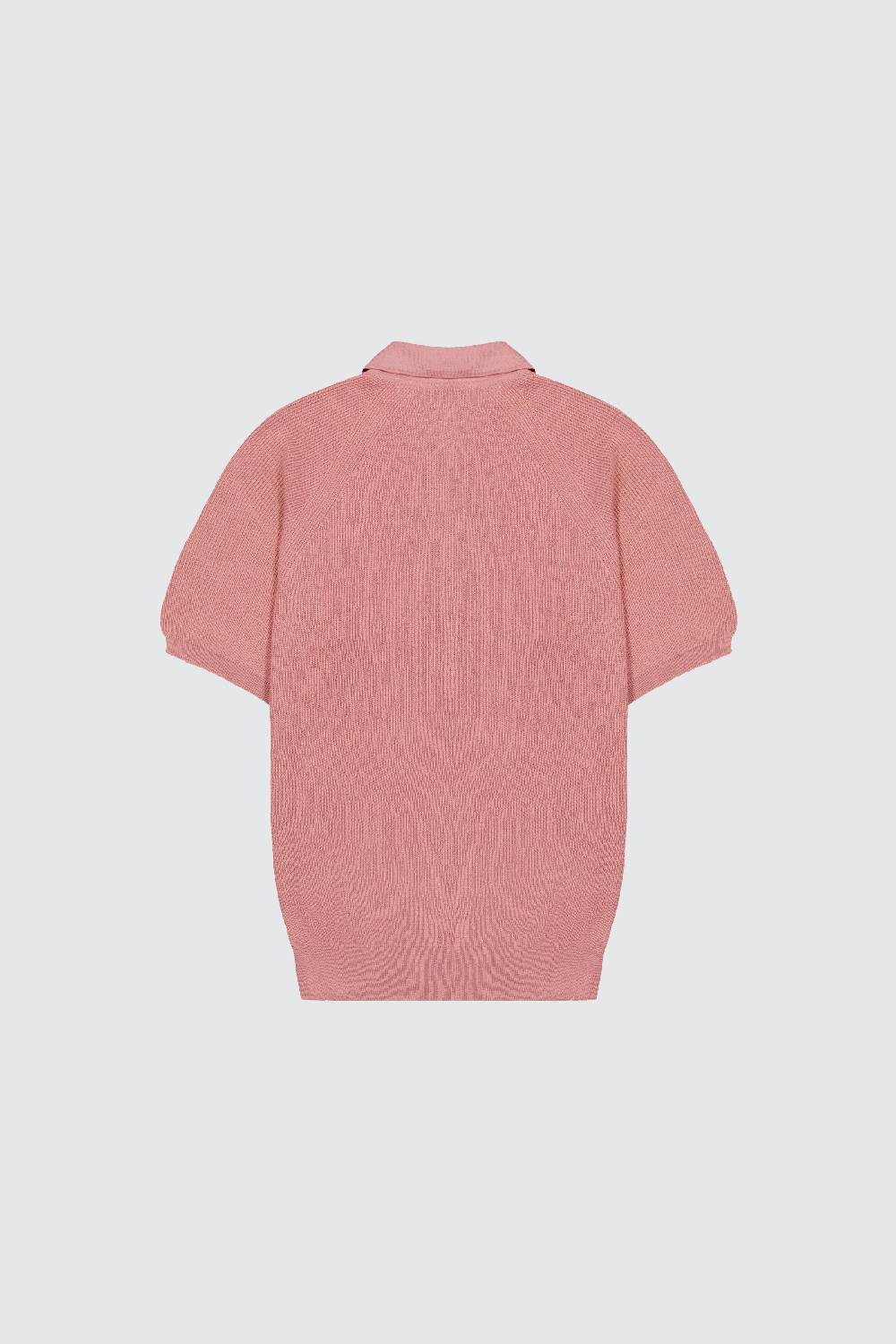 Laneus Laneus polo pink in maglia con bottoni Negozi Online