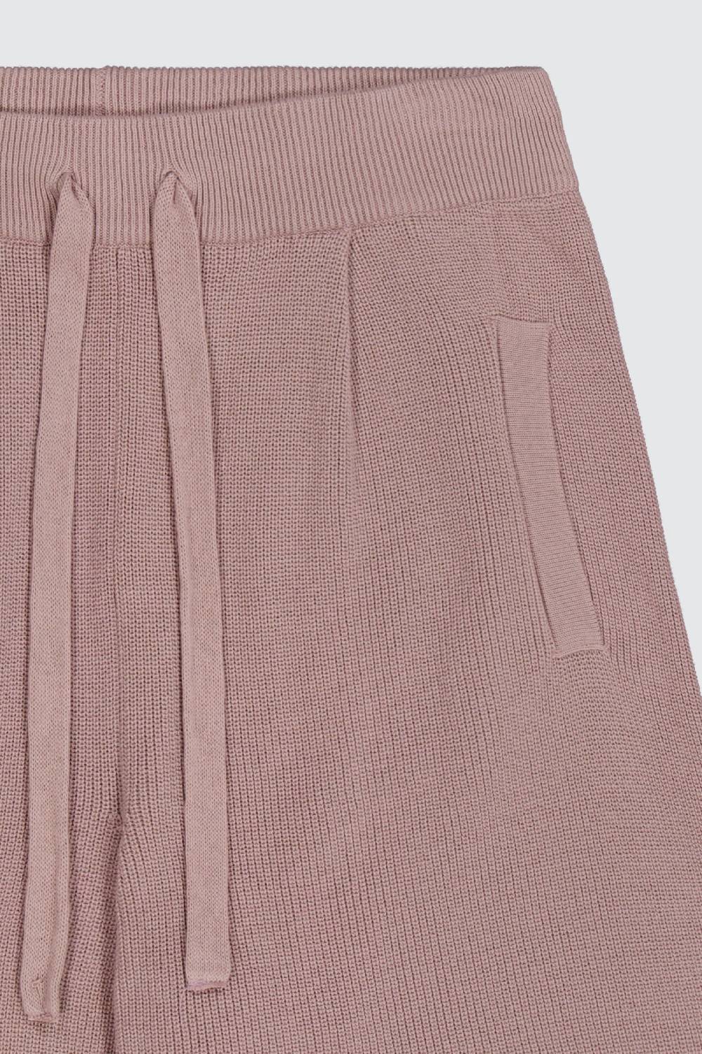 Laneus Laneus bermuda glacee in maglia effetto destroyed Affare Del Giorno
