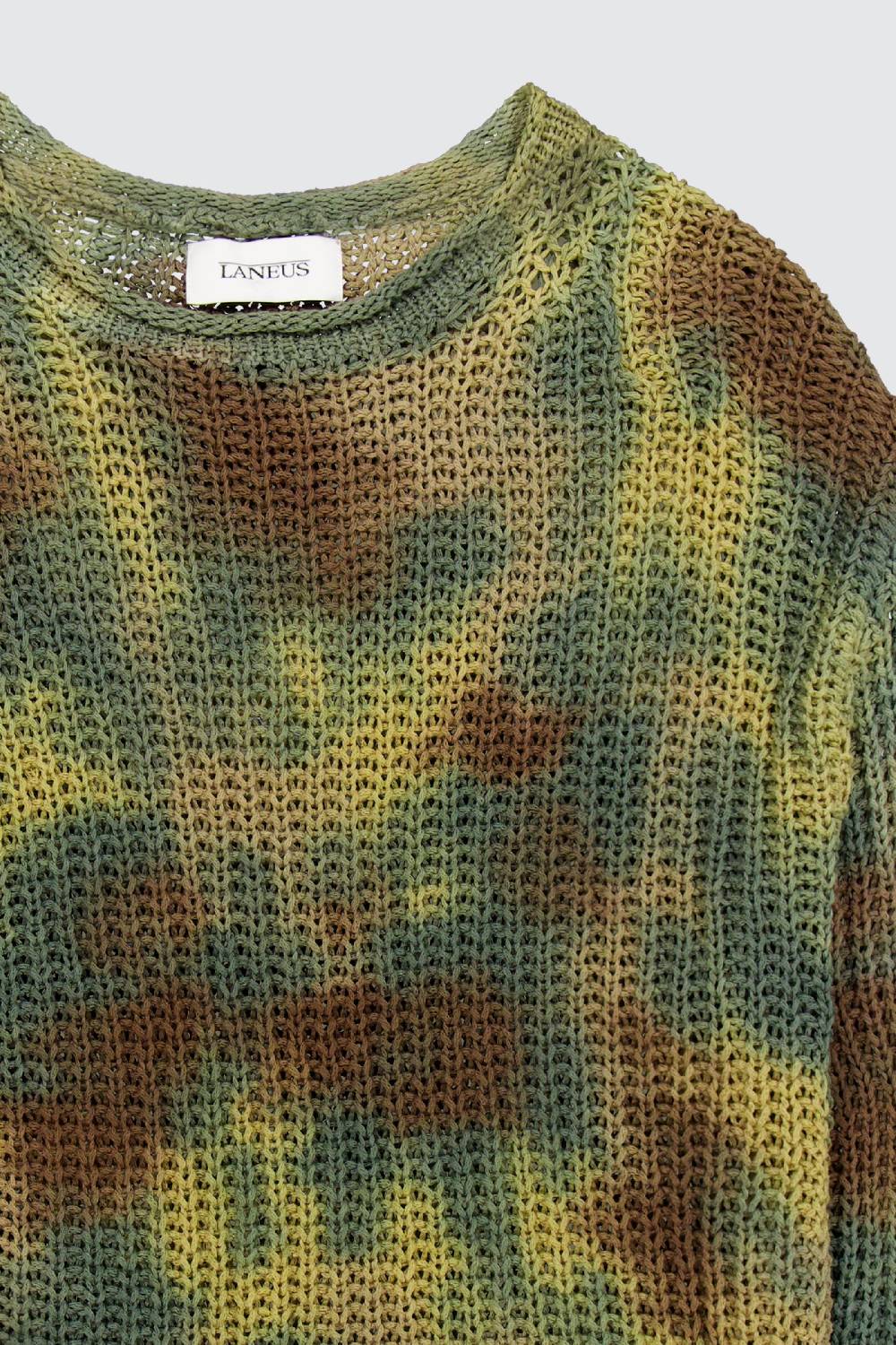 Laneus Laneus maglia tie dye camo print Novità