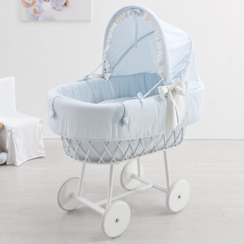 Nanán Culla con cappotta Puccio Nanna azzurra Offerta