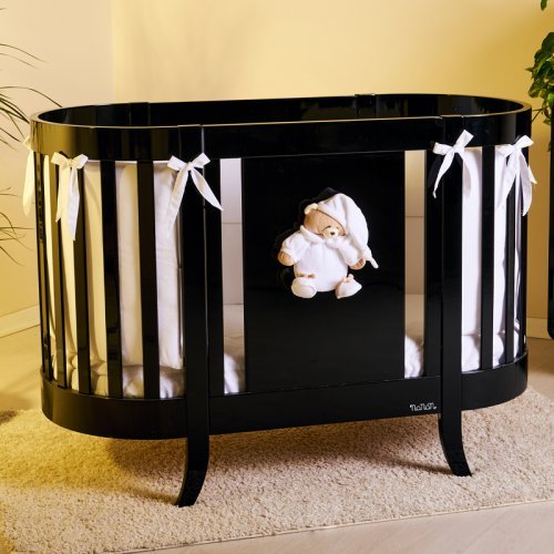 Nanán Lettino Ovale Linea Black Qualità