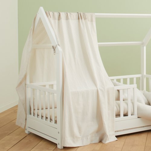 Nanán Tenda Letto Beige per Lettino Montessori Sottocosto