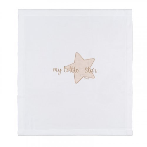 Nanán Copertina per carrozzina "My little Star" con ricamo beige Saldi