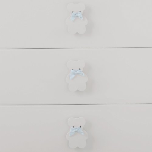 Nanán Pomelli Orso per Comò ed Armadio Fiocco Saldi Di Fabbrica