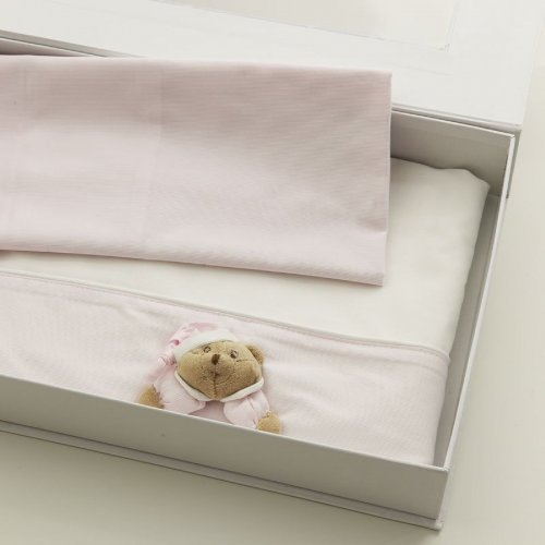 Nanán Lenzuola per MINI-ME set 3 pz Puccio rosa Negozio