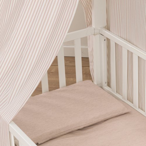 Nanán Set 2Pz Montessori Lenzuola letto + Federa Pink Vendita