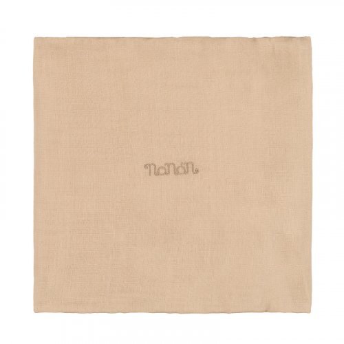 Nanán Set 3 pz mussola beige 80x80 cm Soddisfazione Garantita