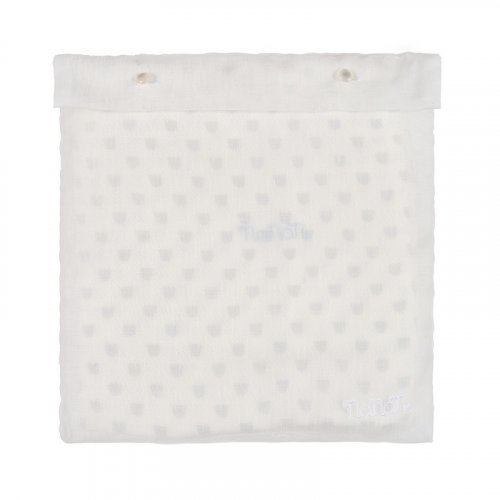 Nanán Mussola all over azzurro 80x80 cm Shopping Online