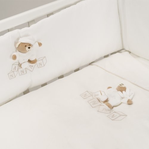 Nanán Set Piumone Mini Me 4pz Dadini Tato Bianco Economico