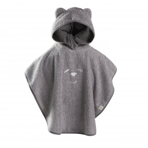 Nanán Accappatoio Poncho grigio 2/4 anni Negozi Online